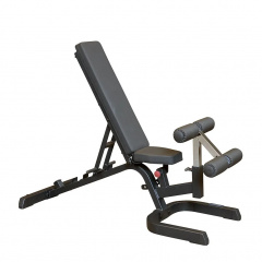 Body Solid GFID71B черная универсальная регулируемая из каталога силовых скамей в Сочи по цене 58990 ₽