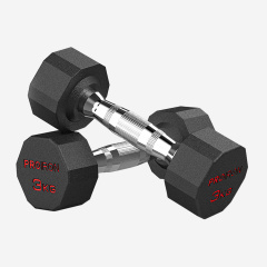 Proiron 3кг - 2шт из каталога обрезиненных гантелей в Сочи по цене 2518 ₽