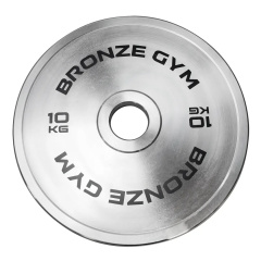 Bronze Gym 10 кг BGPLST100 из каталога дисков для штанги с посадочным диаметром 50 мм. в Сочи по цене 9590 ₽