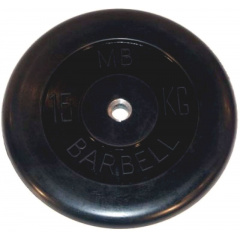 MB Barbell 15 кг металлическая втулка из каталога дисков для штанги с посадочным диаметром 26 мм.  в Сочи по цене 6250 ₽