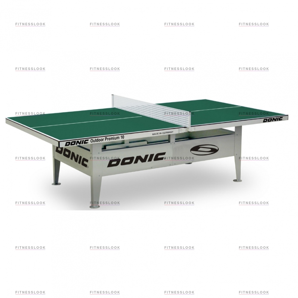 Donic Outdoor Premium 10 зеленый из каталога антивандальных теннисных столов в Сочи по цене 229990 ₽