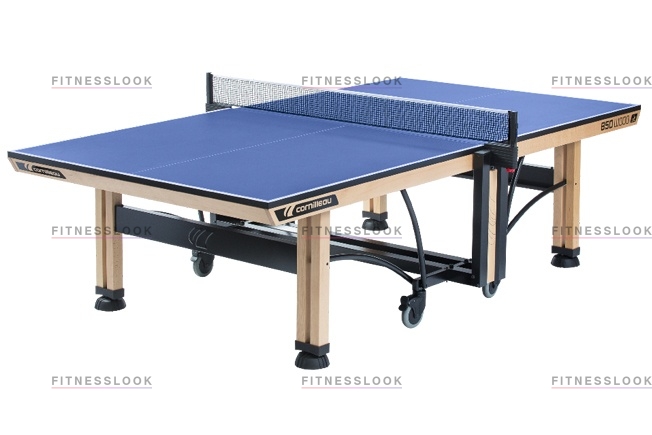 Cornilleau Competition 850 Wood - синий из каталога теннисных столов для помещений в Сочи по цене 241000 ₽