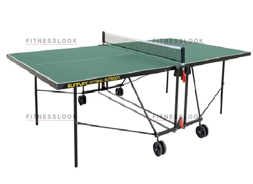 Optimal Outdoor - зеленый в Сочи по цене 43950 ₽ в категории теннисные столы Sunflex