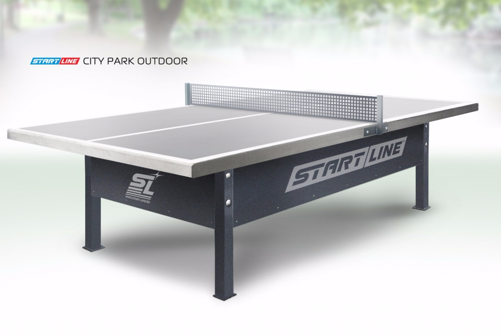Start Line City Park Outdoor из каталога антивандальных теннисных столов в Сочи по цене 104990 ₽