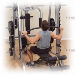 Body Solid GLA348QS - верхняя тяга из каталога опций к тренажеру в Сочи по цене 68850 ₽