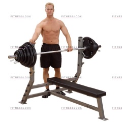 Body Solid ProClub SFB349G - со стойками из каталога стоек для штанги со скамьей в Сочи по цене 75650 ₽