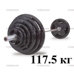 Body Solid 117,5 кг OSRK117.5 из каталога прямых штанг в Сочи по цене 53980 ₽