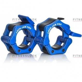 олимпийский с фиксаторами (синий) - 50 мм (пара) в Сочи по цене 3900 ₽ в категории тренажеры Lock Jaw
