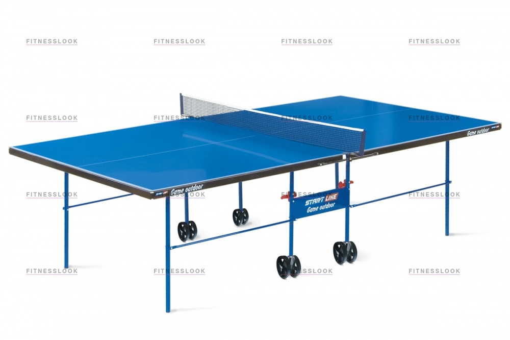 Start Line Game Outdoor с сеткой Синий из каталога теннисных столов в Сочи по цене 33990 ₽