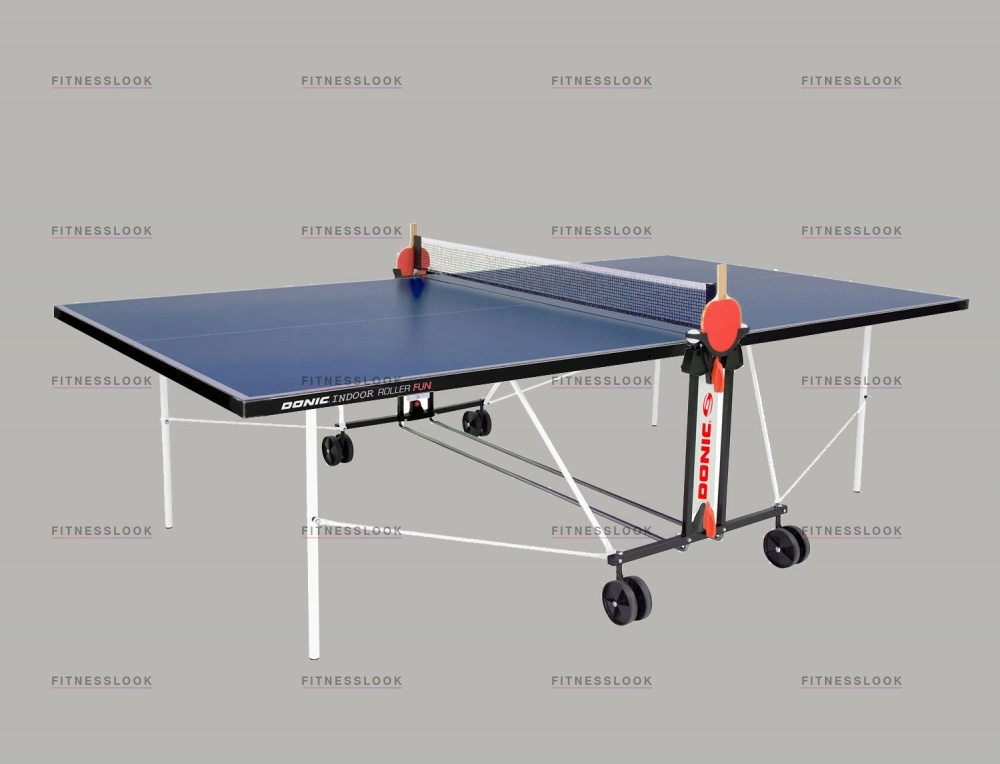 Donic Indoor Roller Fun - синий из каталога теннисных столов для помещений в Сочи по цене 59990 ₽