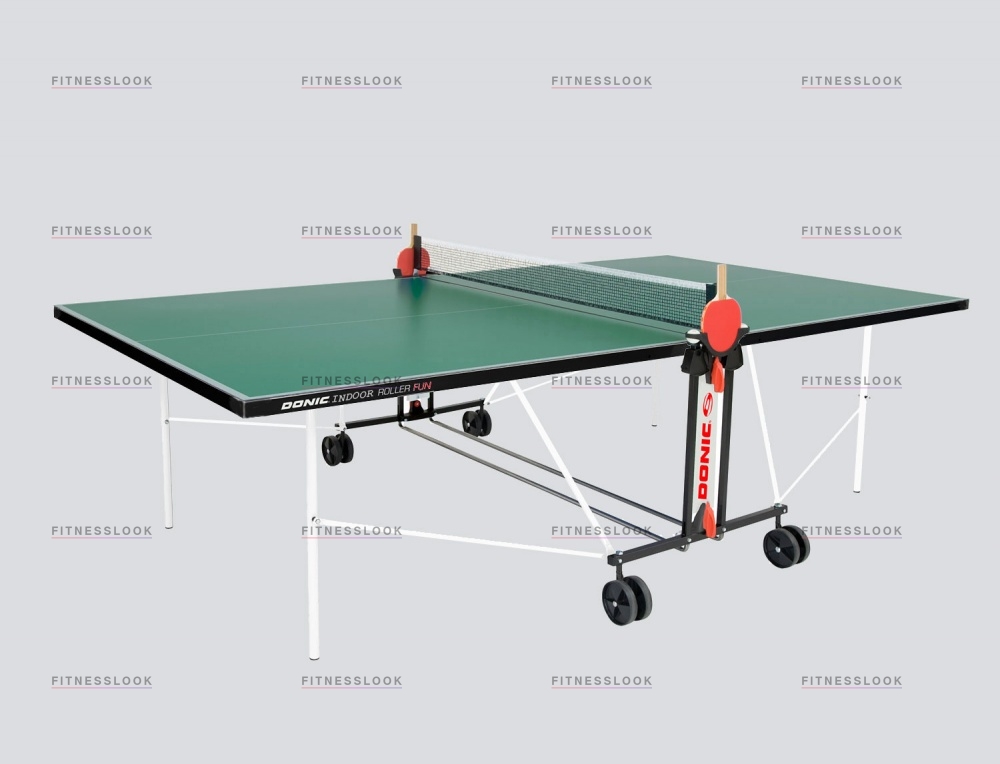 Donic Indoor Roller Fun - зеленый из каталога теннисных столов в Сочи по цене 41990 ₽