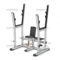 Precor DBR507 - со стойками из каталога скамей со стойкой в Сочи по цене 138810 ₽