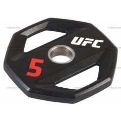 UFC олимпийский 5 кг 50 мм из каталога дисков для штанги с посадочным диаметром 50 мм. в Сочи по цене 9785 ₽