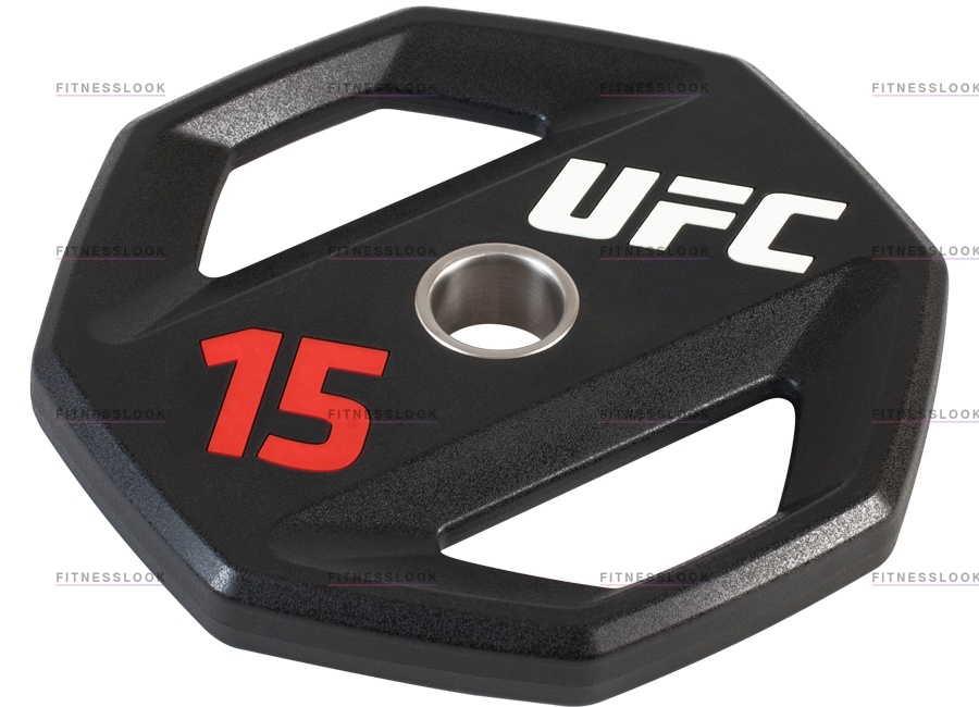 UFC олимпийский 15 кг 50 мм из каталога дисков (блинов) для штанг и гантелей в Сочи по цене 21590 ₽