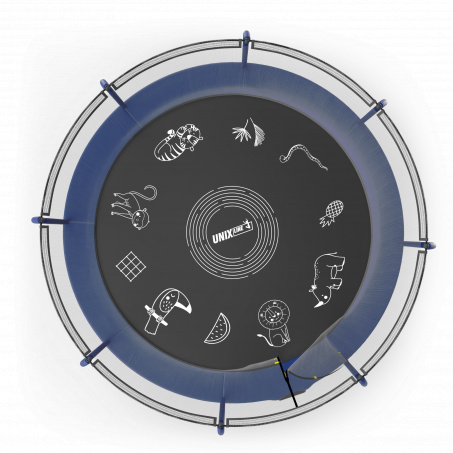Рендер-5 для Unix Line Supreme Game 14FT (Blue) / 427 см