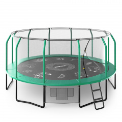 Unix Line Supreme Game 16FT / 488 см (Green) из каталога батутов в Сочи по цене 53470 ₽