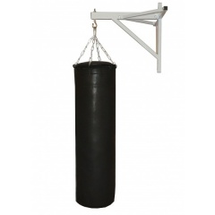Подвесной боксерский мешок и груша Рокки 80х30 см 25 кг. чепрак в Сочи по цене 12980 ₽
