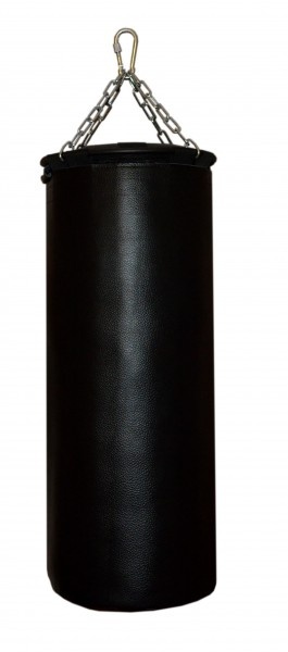 Рокки 150х40 см. 65 кг. кожа черный из каталога боксерских мешков и груш в Сочи по цене 37380 ₽